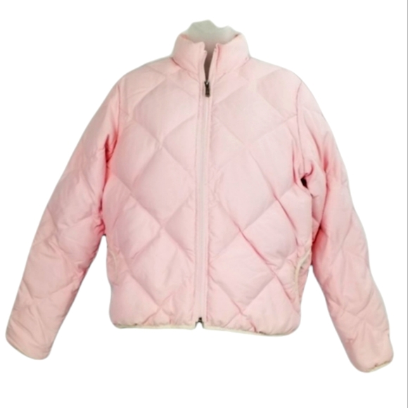 Fox Jackets & Coats Light Pink Quilted Fox Racing Girls Full Zip
